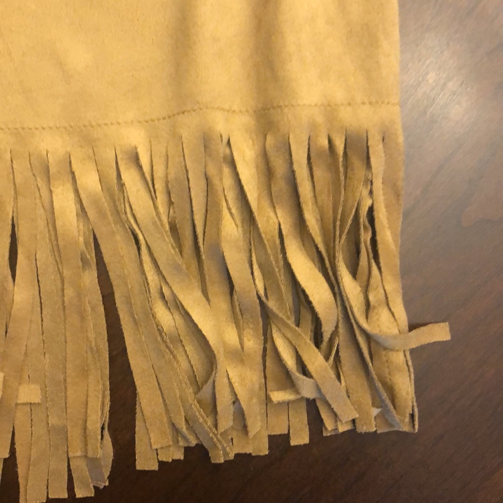 Vintage Faux Suede Swim Coverup by Newport News - Picture 8 of 13